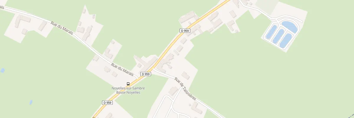 Plan du 40 Gr Grand Rue à Noyelles-sur-Sambre