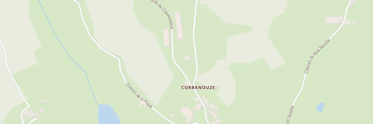 Plan du 1630 Rte de Chausseterre aux Salles