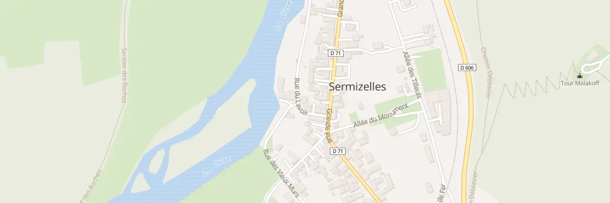 Plan du 47 Le Village à Sermizelles