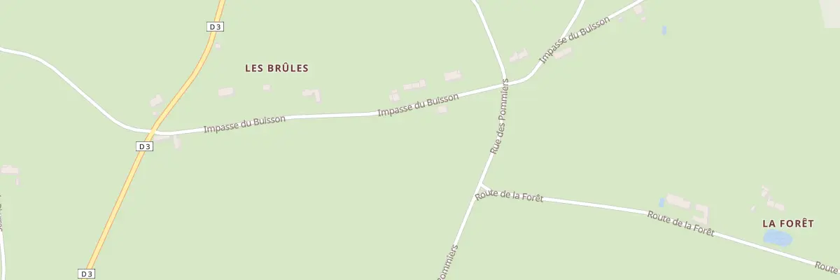 Plan du 12 Imp du Buisson à La Nocle-Maulaix
