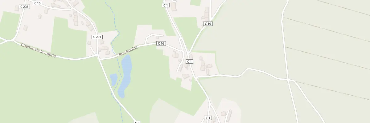 Plan du 2 Rte des Vieilles Vignes à Bazoches