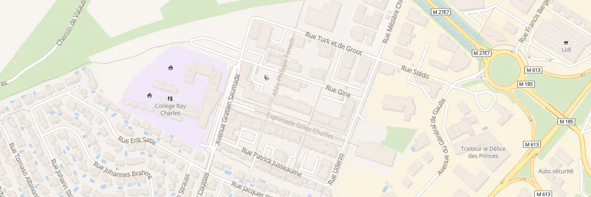 Plan du 136 Rue Gine à Fabrègues