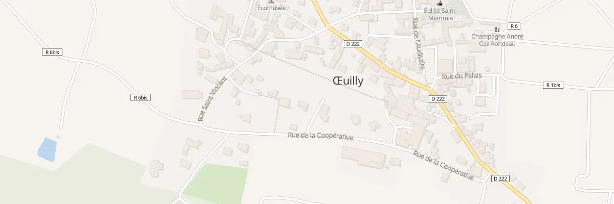 Plan du 9 Rue de la Cooperative à Œuilly