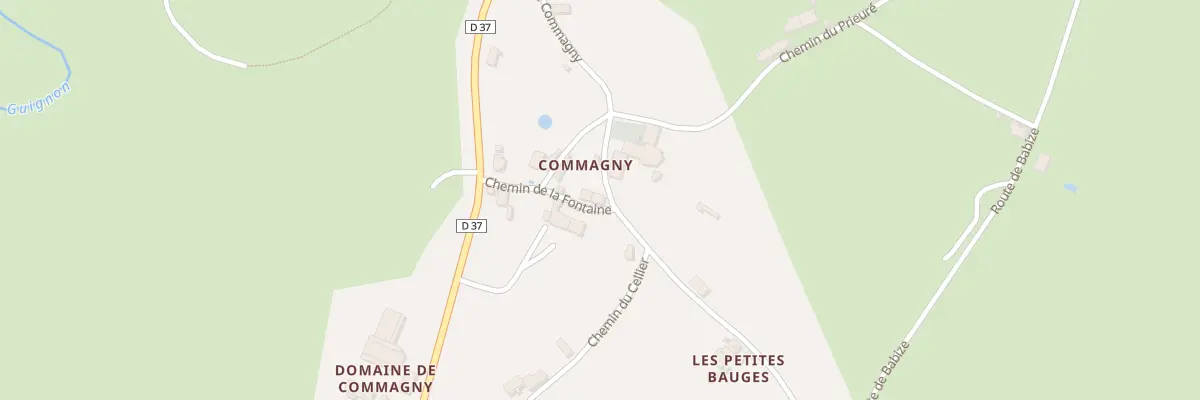 Plan du 785 Commagny Le Prieure à Moulins-Engilbert