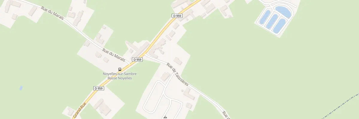 Plan du 5 Rue de Taisnières à Noyelles-sur-Sambre
