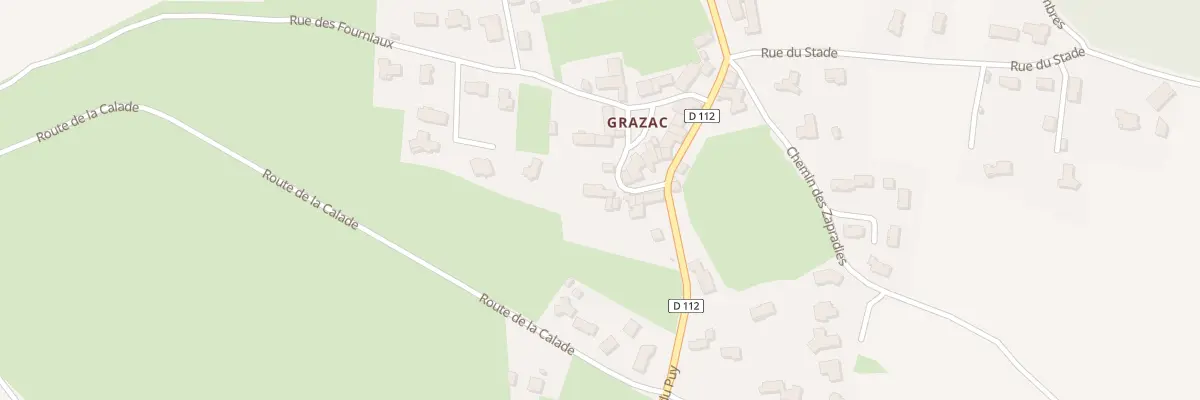 Plan du 5102 Grazac à Saint-Vidal