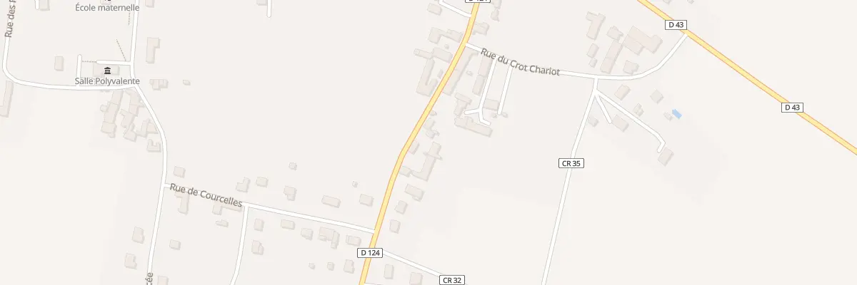 Plan du 13 Rue du Thureau à Jaulges