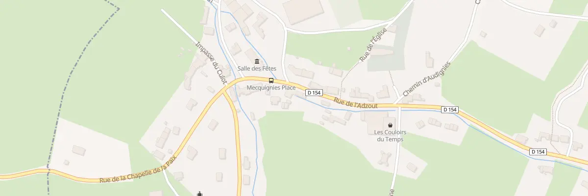 Plan du 15 Rue de l’Adzout à Mecquignies