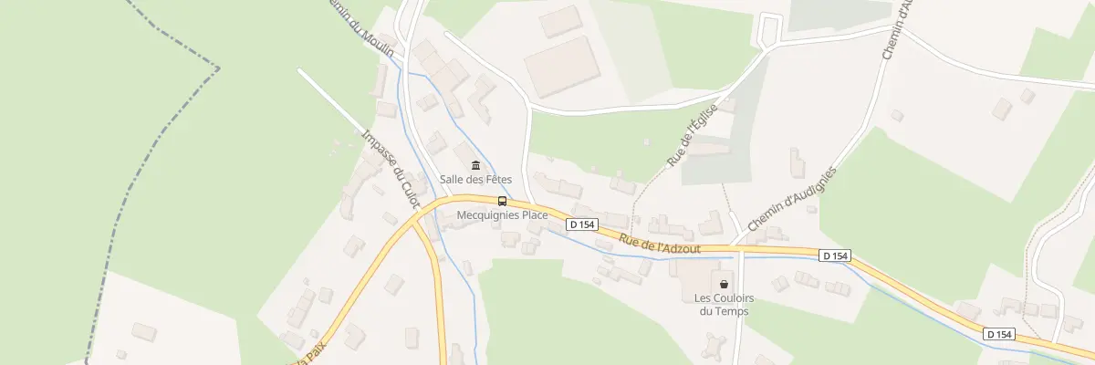 Plan du 17 Rue de l’Adzout à Mecquignies