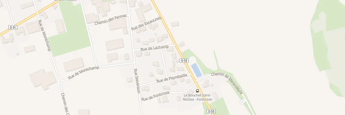 Plan du 35 Rue des Muletiers au Bouchet-Saint-Nicolas