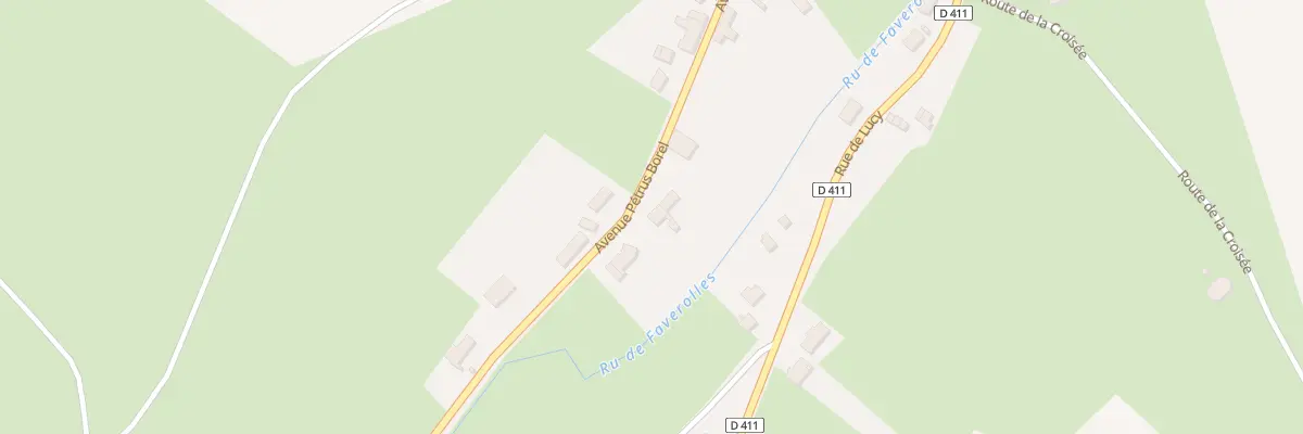 Plan du 24 Av Pétrus Borel au Baizil