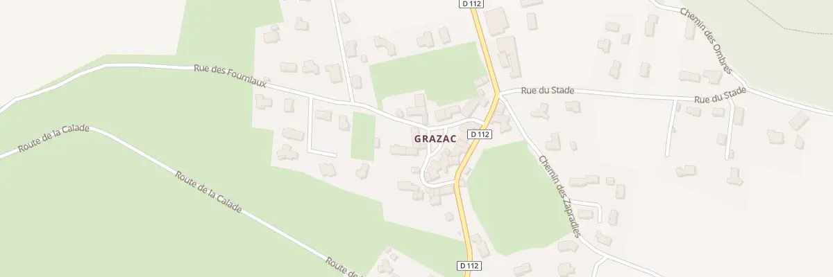 Plan du 5100 Grazac à Saint-Vidal