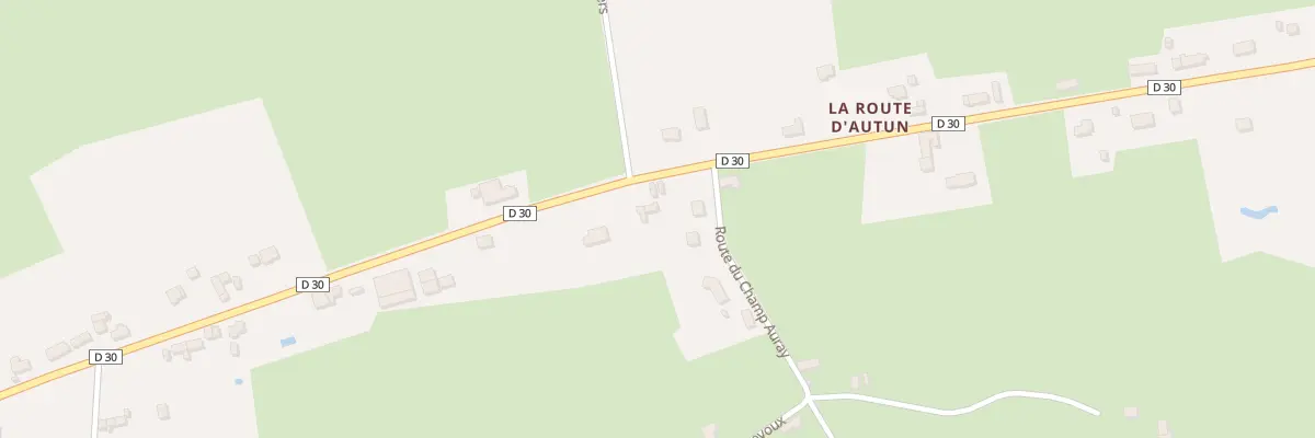 Plan du 86 Route d’Autun à La Nocle-Maulaix