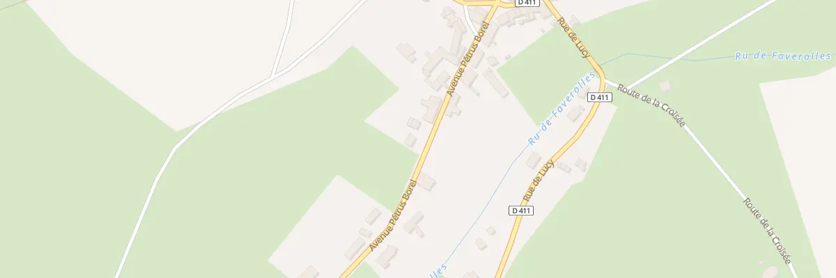 Plan du 13 Av Pétrus Borel au Baizil