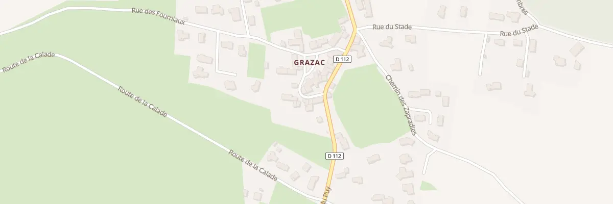 Plan du 5103 Grazac à Saint-Vidal