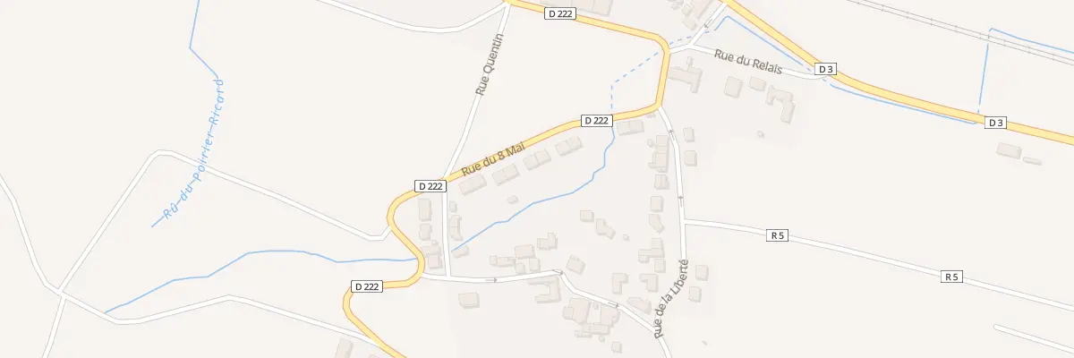 Plan du 26 Rue du Huit Mai à Œuilly