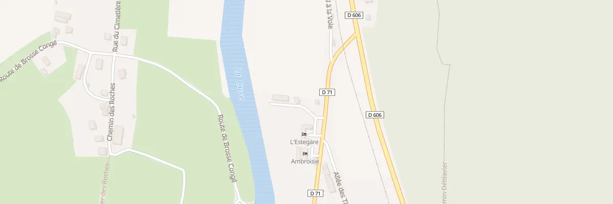 Plan du 3 Gr Grande Rue à Sermizelles