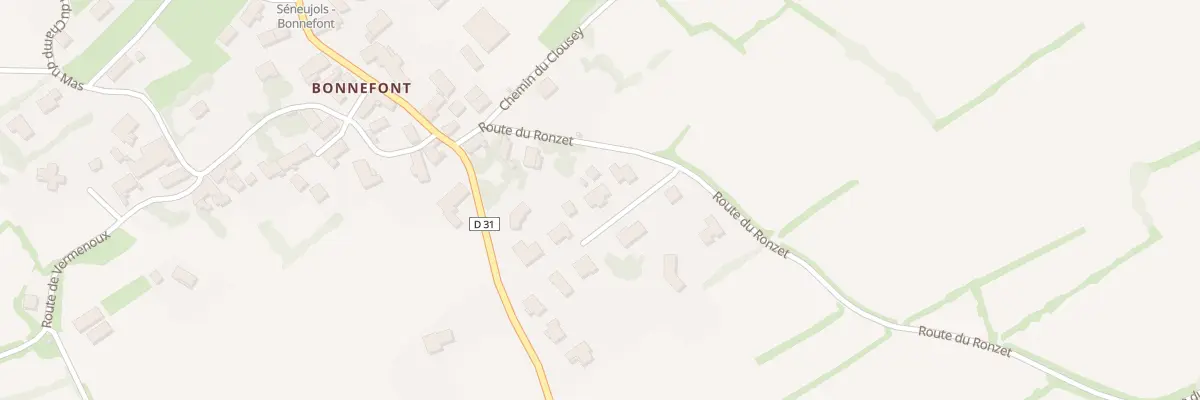Plan du 5003 Champ de l’Ouort à Séneujols