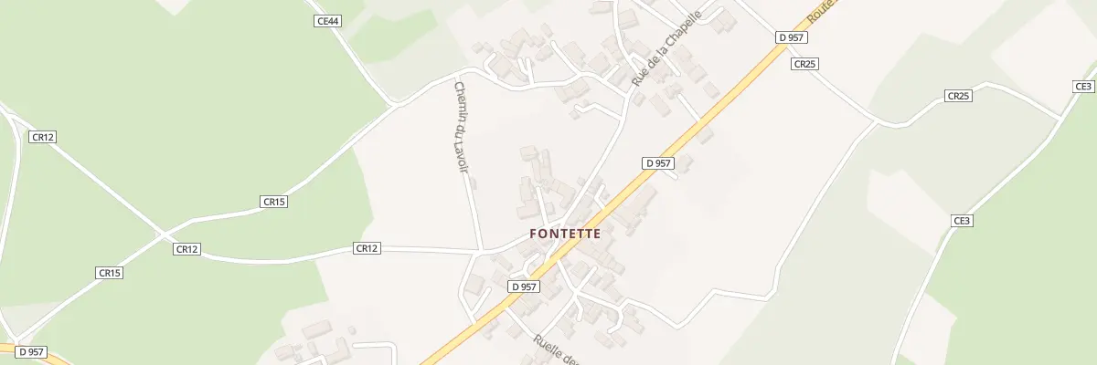 Plan du 3B Imp de la Cour Basse (Fontette à Saint-Père