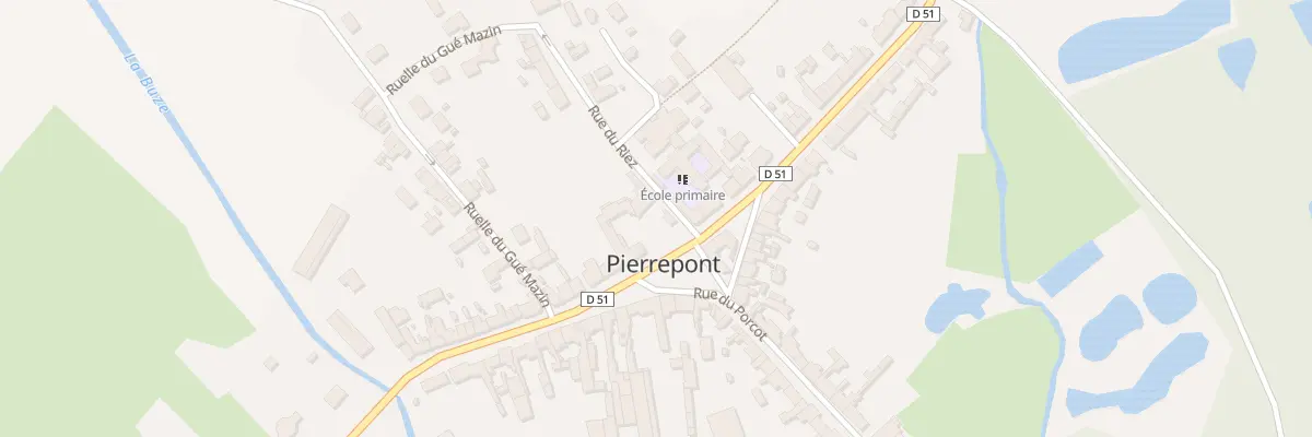 Plan du 1 Rue du Riez à Pierrepont