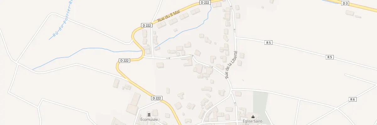 Plan du 7 Rue du Colonel Fabien à Œuilly