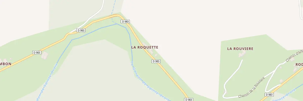 Plan du 5024 La Roque à Moissac-Vallée-Française