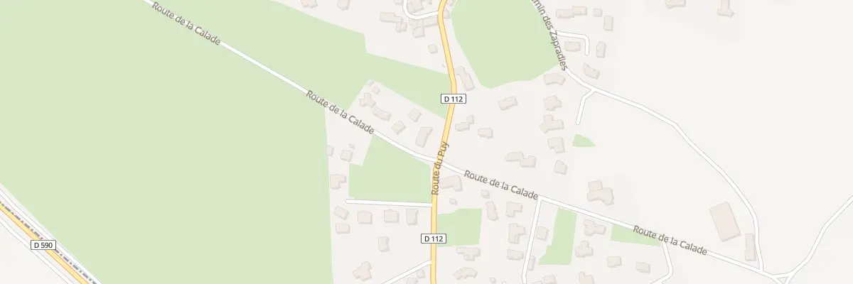 Plan du 5006 Grazac à Saint-Vidal