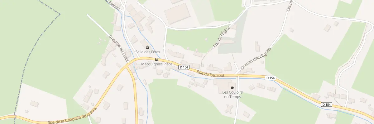 Plan du 39 Rue de l’Adzout à Mecquignies