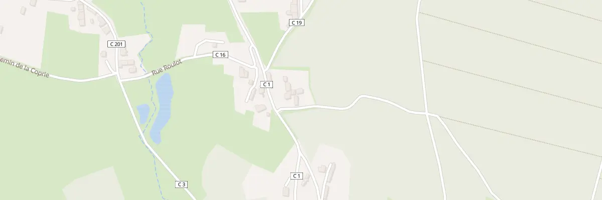Plan du 117 Cueugne à Bazoches