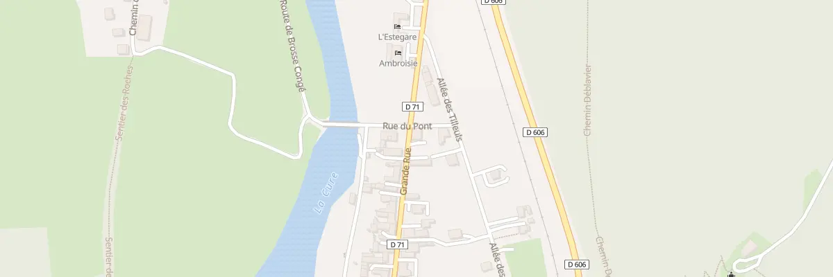Plan du 6 Gr Grande Rue à Sermizelles