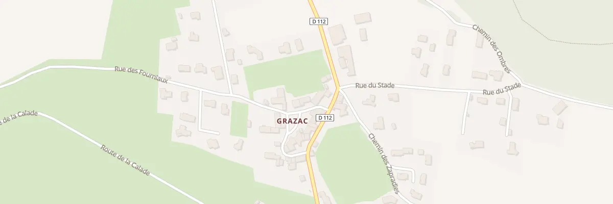 Plan du 5111 Grazac à Saint-Vidal