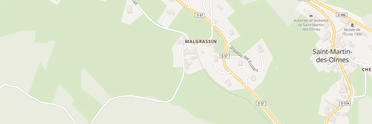 Plan du 5230 Malgrassin à Saint-Martin-des-Olmes