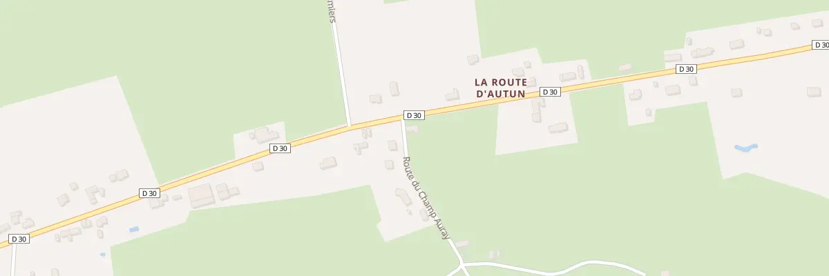 Plan du 1 Rte du Champ Auray à La Nocle-Maulaix