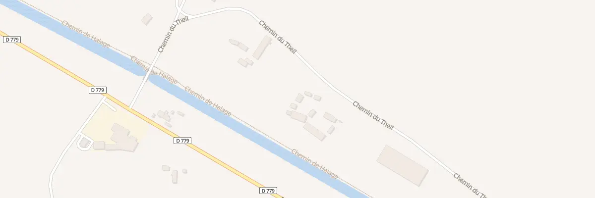 Plan du 7 Che du Theil à Pierrefitte-sur-Loire