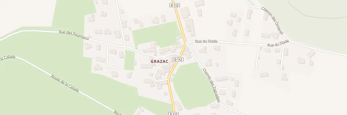 Plan du 5110 Grazac à Saint-Vidal