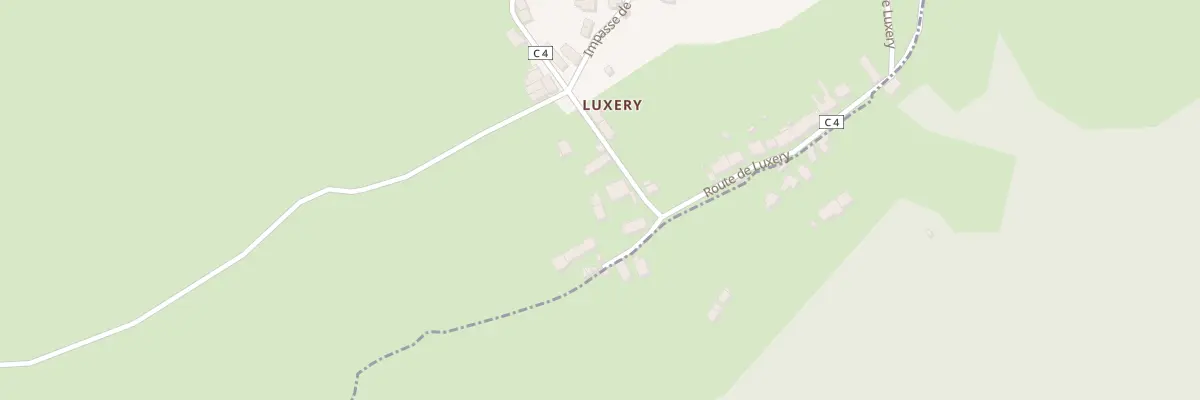 Plan du 99 Luxery à Pouques-Lormes