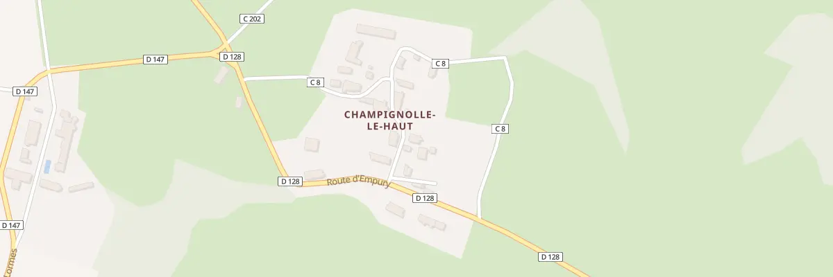 Plan du 15 Rue de la Chaume à Bazoches