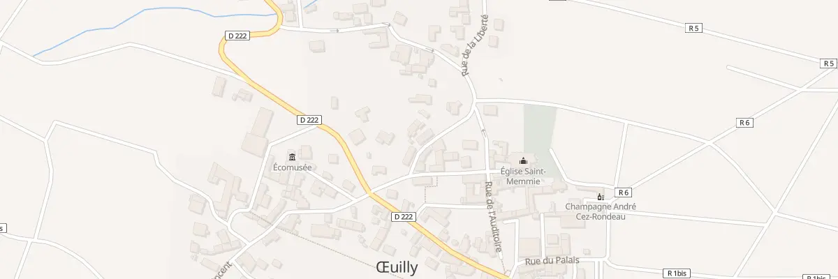 Plan du 7 Rue de la Liberte à Œuilly