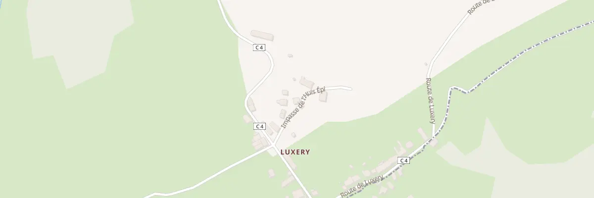 Plan du 106 Luxery à Pouques-Lormes