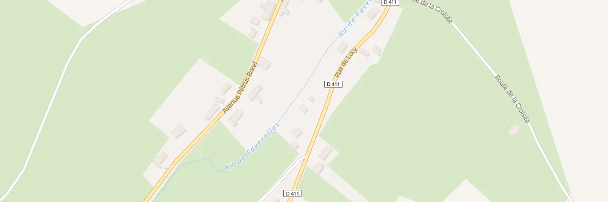 Plan du 9 Rue de Lucy au Baizil