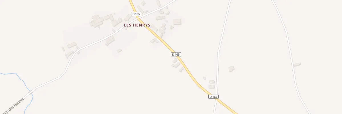 Plan du 5010 Les Henrys à Monétay-sur-Loire