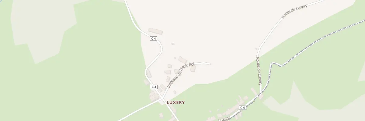 Plan du 105 Luxery à Pouques-Lormes