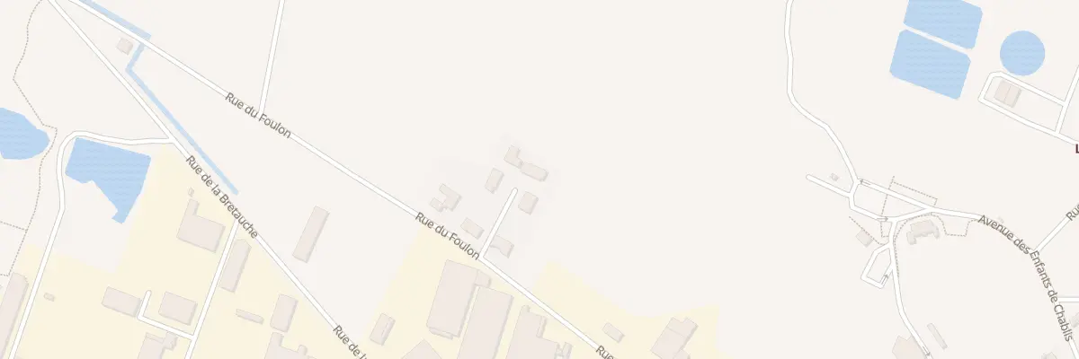 Plan du 22E Rue du Foulon à Chablis