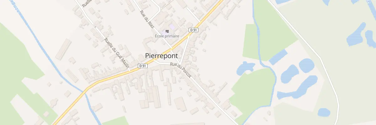 Plan du 9 Rue de la Corne du Cerf à Pierrepont