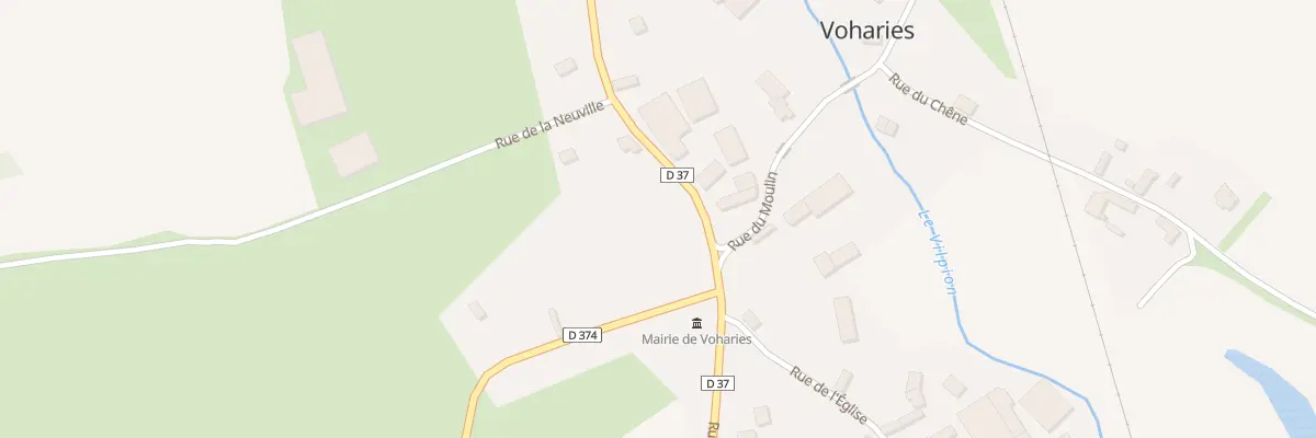 Plan du 4 Rue de la Libération à Voharies