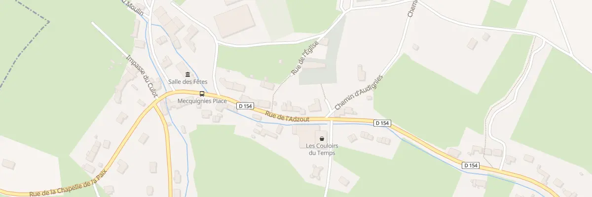 Plan du 120 Rue de l’Adzout à Mecquignies