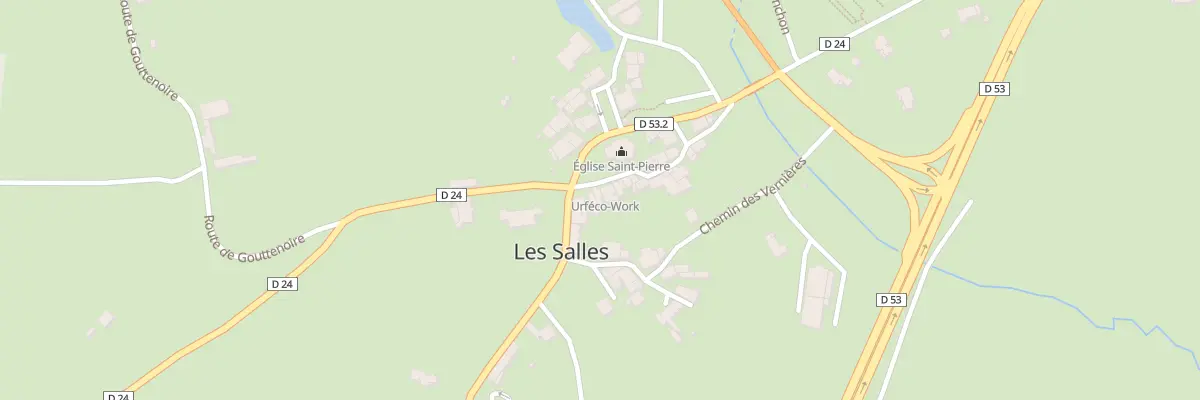 Plan du 5016 Le Bourg à Saint-Georges-Haute-Ville