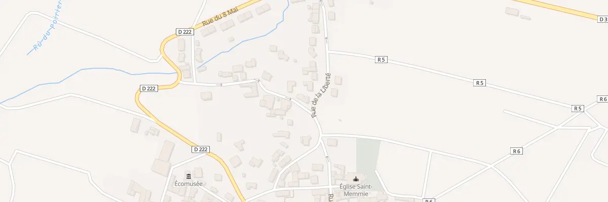 Plan du 2 Rue du Colonel Fabien à Œuilly