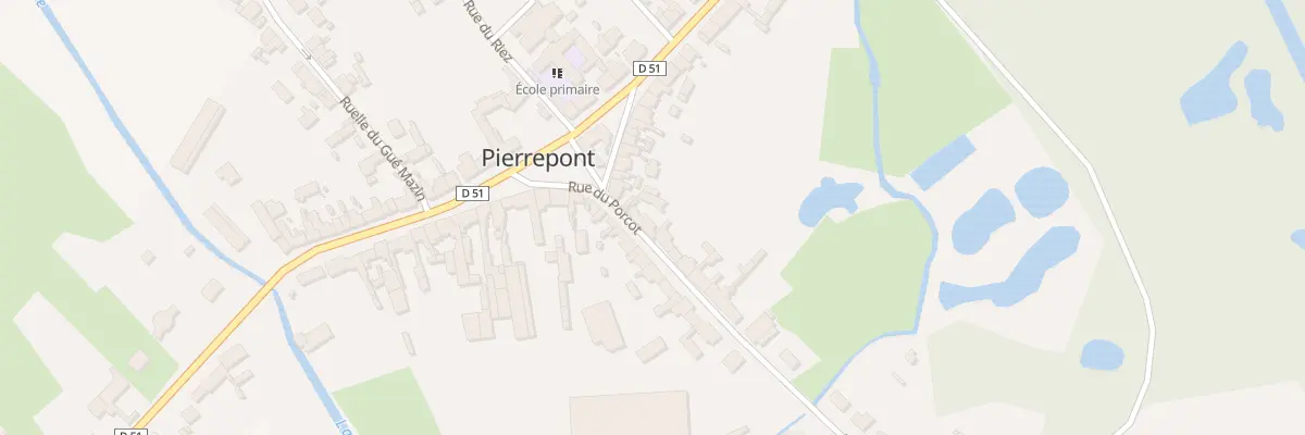 Plan du 3 Rue du Porcot à Pierrepont