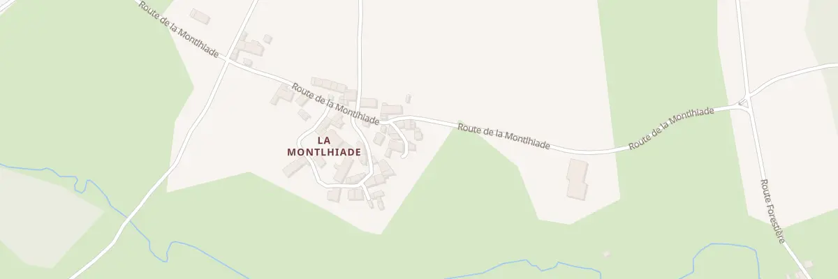 Plan du 5301A La Montlhiade à Chomelix